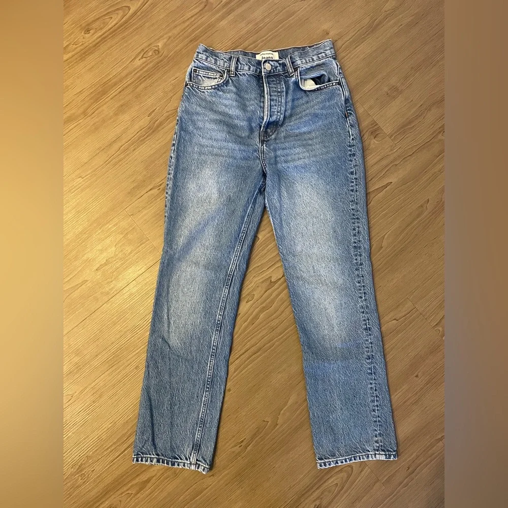 Reformation Cynthia High Rise Straight Jeans - Picture 2 of 5